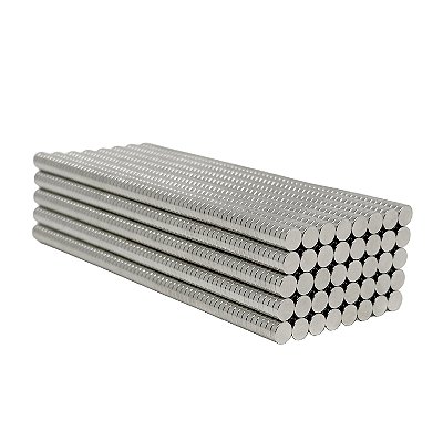 Imã De Neodímio Disco 5mm X 1,5mm - *50 Peças*