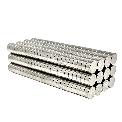 Imã De Neodímio Disco 10mm X 4mm *10 Peças*
