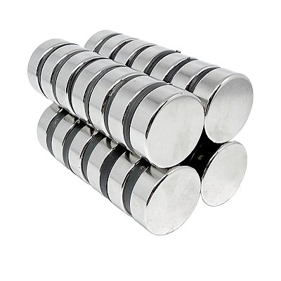 Imã De Neodímio Disco 30mm x 10mm