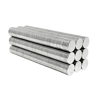 Imã De Neodímio Disco 12mm X 1,5mm *150 Peças*