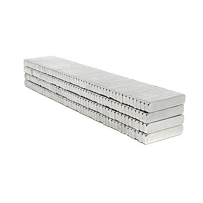 Imã De Neodímio Bloco 20mm x 4mm x 2mm *10 Peças*