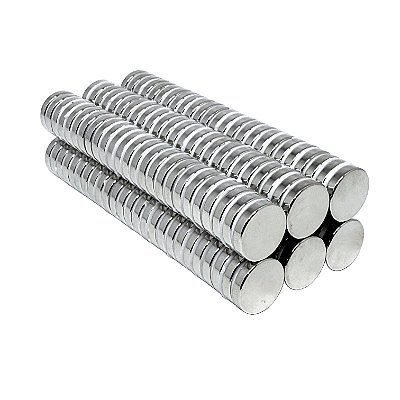 Imã De Neodímio Disco 15mm x 3mm *25 Peças*