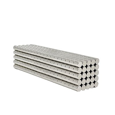 Imã De Neodímio Cilindro 5mm x 5mm - N42