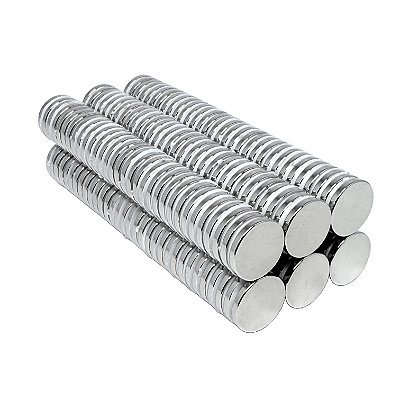 Imã De Neodímio Disco 15mm x 2mm *100 Peças*