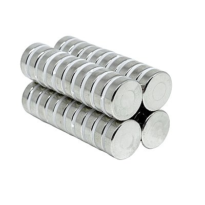 Imã De Neodímio Disco 14mm x 4mm