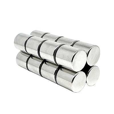 Imã De Neodímio Cilindro 20mm x 20mm