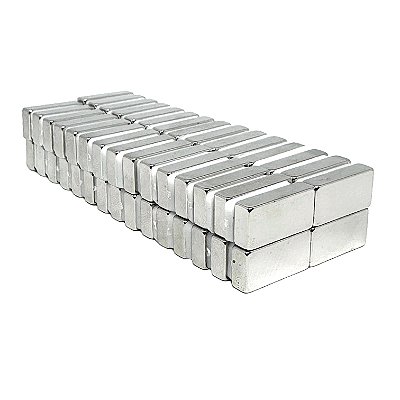 Imã De Neodímio Bloco 20mm x 10mm x 5mm