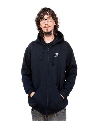 Moletom com zíper Masculino - Logo NasciProRock