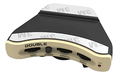 Captador para violão rastilho+mic Double B2G