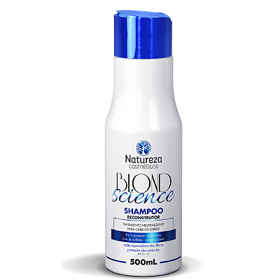 Shampoo Reconstrutor Blond Science 500ml - Natureza Cosméticos