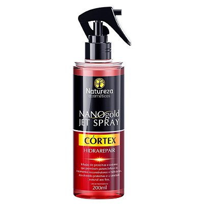 Nano Gold Jet Spray Córtex 200ml- Natureza Cosméticos