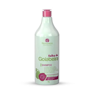 1 Shampoo Litro - Folha de Goiabeira - Natureza Cosméticos