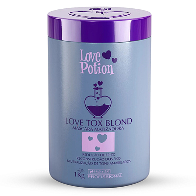 Love Tox Blond - Redutor de Volume Matizador 1kg - Love Potion