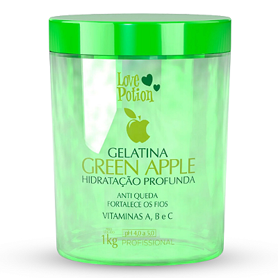 Gelatina Green Apple 1kg - Love Potion