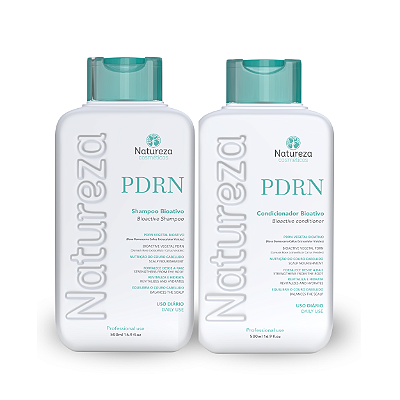 Kit PDRN - Shampoo e Condicionador 500ml - Natureza Cosméticos