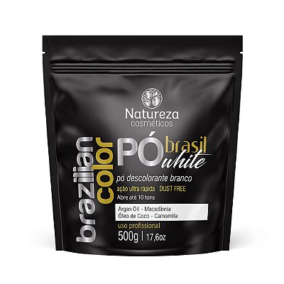 Pó Descolorante Orgânico White (Branco) 500g - Natureza Cosméticos