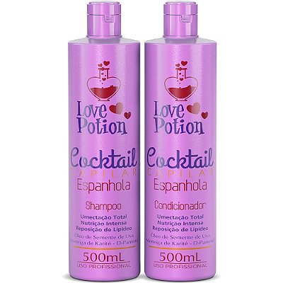 Home Care Espanhola - Shampoo e Condicionador 500ml - Love Potion