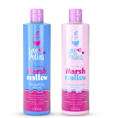 Home Care Marshmallow - Shampoo e Condicionador 500ml - Love Potion