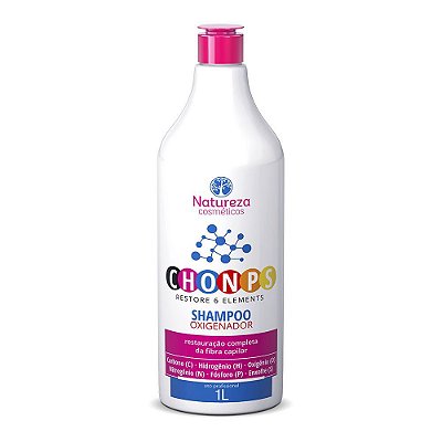 Shampoo Chonps Oxigenador 1L - Natureza Cosméticos