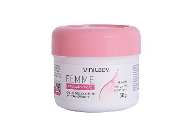 Creme Desodorante Antitranspirante Masculino Vinilady - Loja