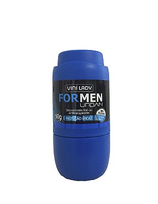 Desodorante Roll On Antitranspirante For Men Urban 50g