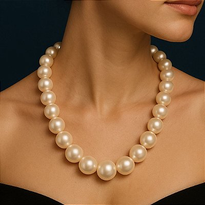 Colar de Pérolas BP Accessories – Elegância Clássica com Toque Contemporâneo