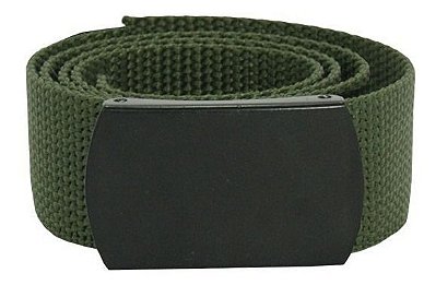 Cinto Tático Para Calça Com Fivela Preta 2 Garras Verde Militar