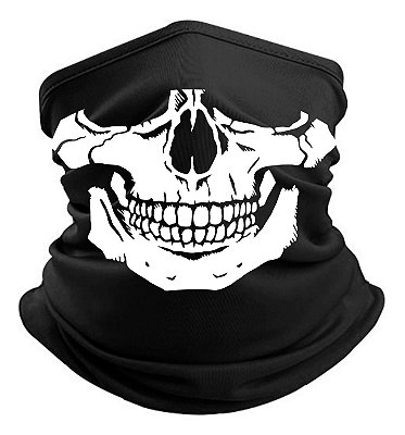 Bandana Balaclava Caveira Touca Mascara Paintball Airsoft