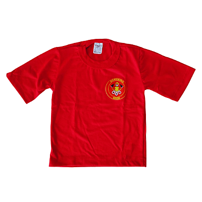 Camiseta Infantil Bombeiro Mirim  de 2 a 14 anos