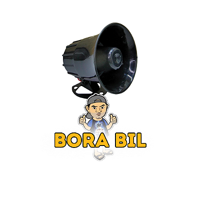 Buzina Eletrônica - 12 Toques - Bora Bil