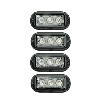 2 Pares Strobo para Grade
