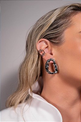 Piercing aro duplo white