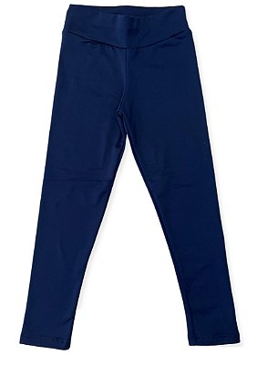 Legging Térmica Infantil Azul Marinho
