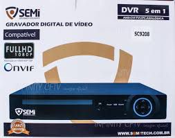 DVR 8 Canais HIBRIDO