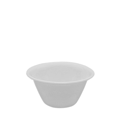 Cremeira Ecológico Sustentável 130ml - Green Cups® Branco