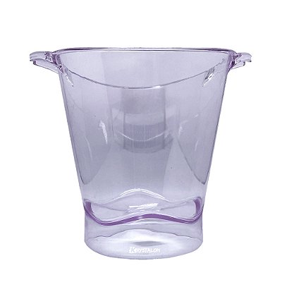 Balde Acrilico Transparente - com 4,5L
