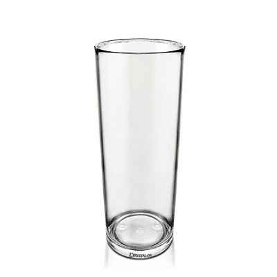 Copo Long Drink 320ml Transparente - Policarbonato Inquebrável