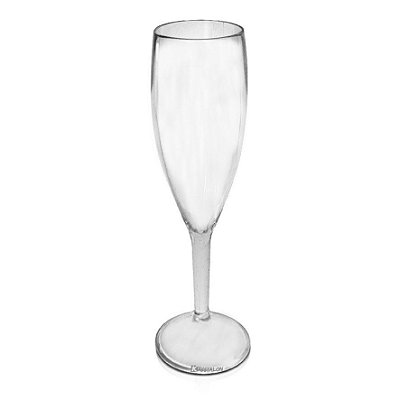 Taça Champagne Transparente - Policarbonato
