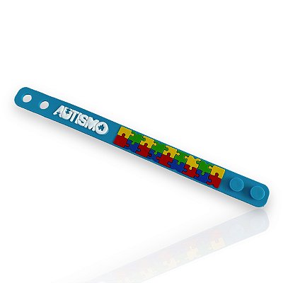 Pulseira Infantil Emborrachada Autista