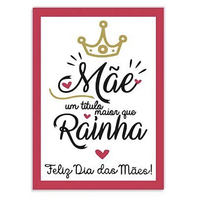 Cartão Dia das Mães 50 und