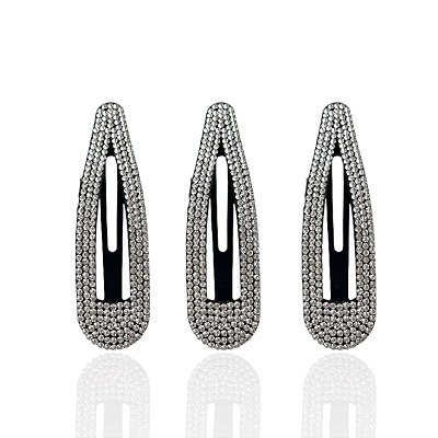 Presilha Tic Tac Gota Vazada Strass
