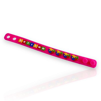 Pulseira Infantil Emborrachada Autista