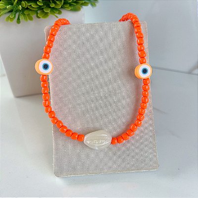 Choker Miçangas Bijuteria Sereismo