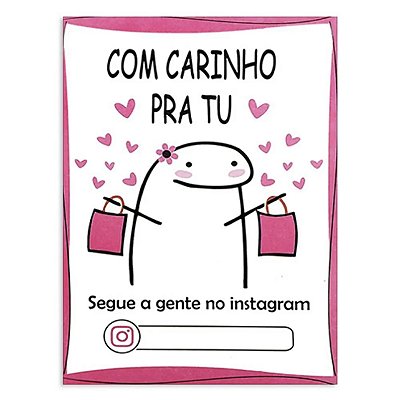 Cartão Agradecimento 50 und