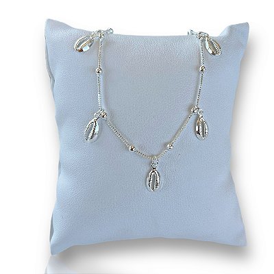 Pulseira Folheada Prata 925 Búzios