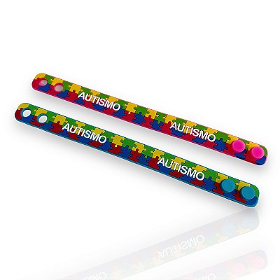 Pulseira Infantil Emborrachada Autista
