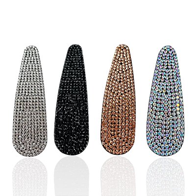Presilha Tic Tac Gota Strass