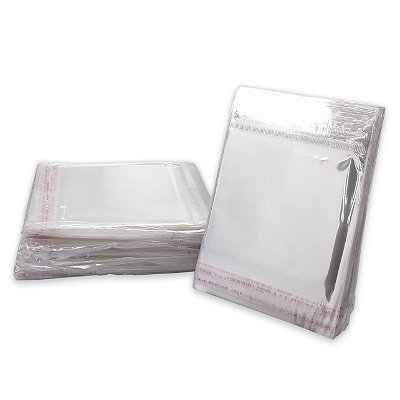 Saquinho Transparente Colante 10x7,5cm 100 und