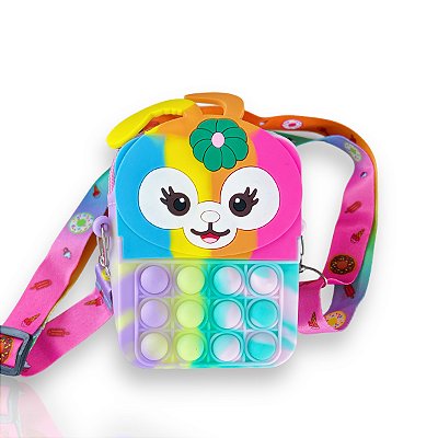 Bolsa Infantil Pop It Coelho