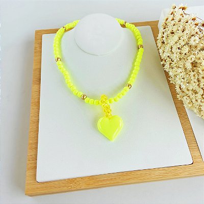 Choker Miçangas Bijuteria